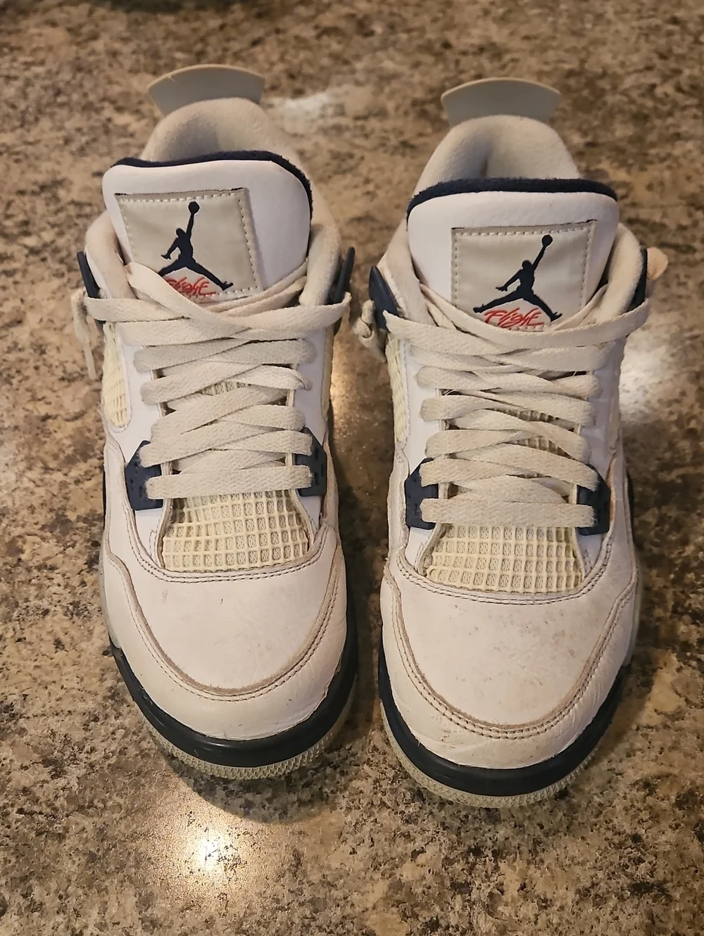 Nike Air Jordan 4 Retro Sneakers Size 6, ECU